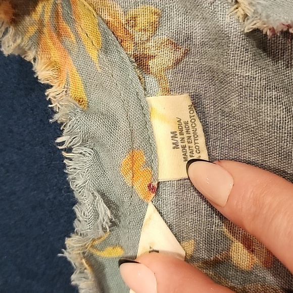 Ralph Lauren Denim and Supply floral ruffled blouse - Picture 10 of 12